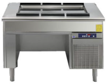 Прилавок холодильный мостовой Electrolux 332030 (ZLRP12B) в ШефСтор (chefstore.ru)